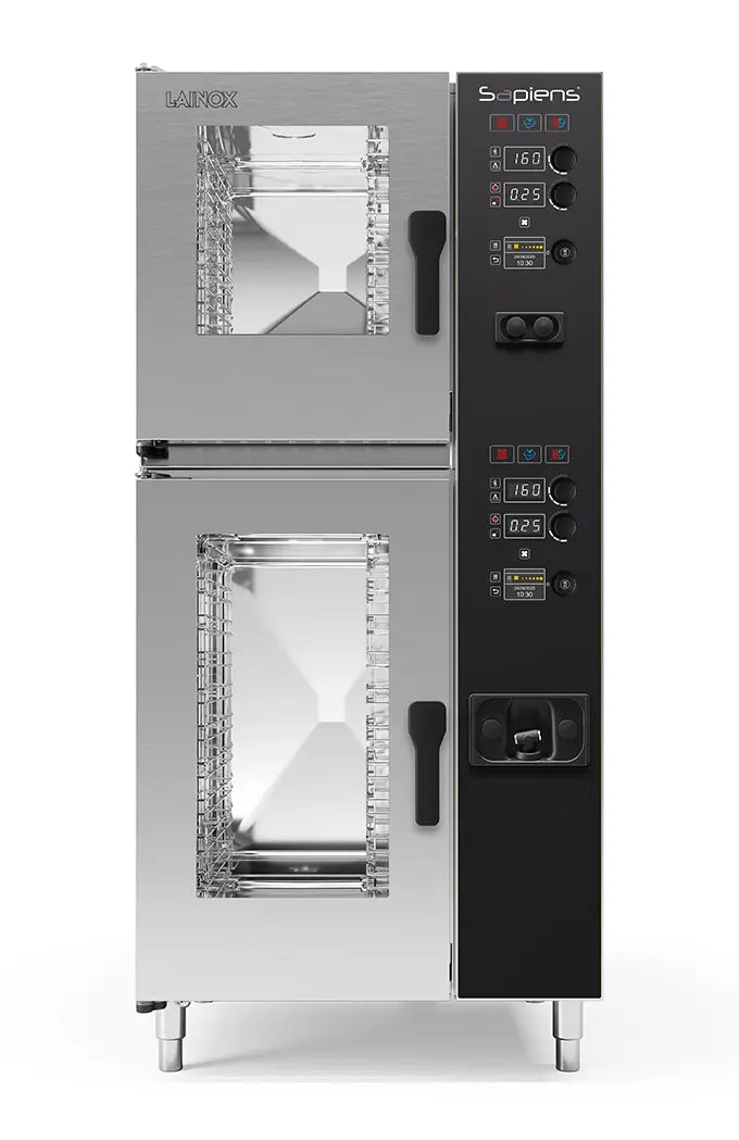 Lainox 6 + 10 X 1/1Gn Sapiens Electric Direct Steam Combi Oven With Manual Eelctronic Controls SAE161B