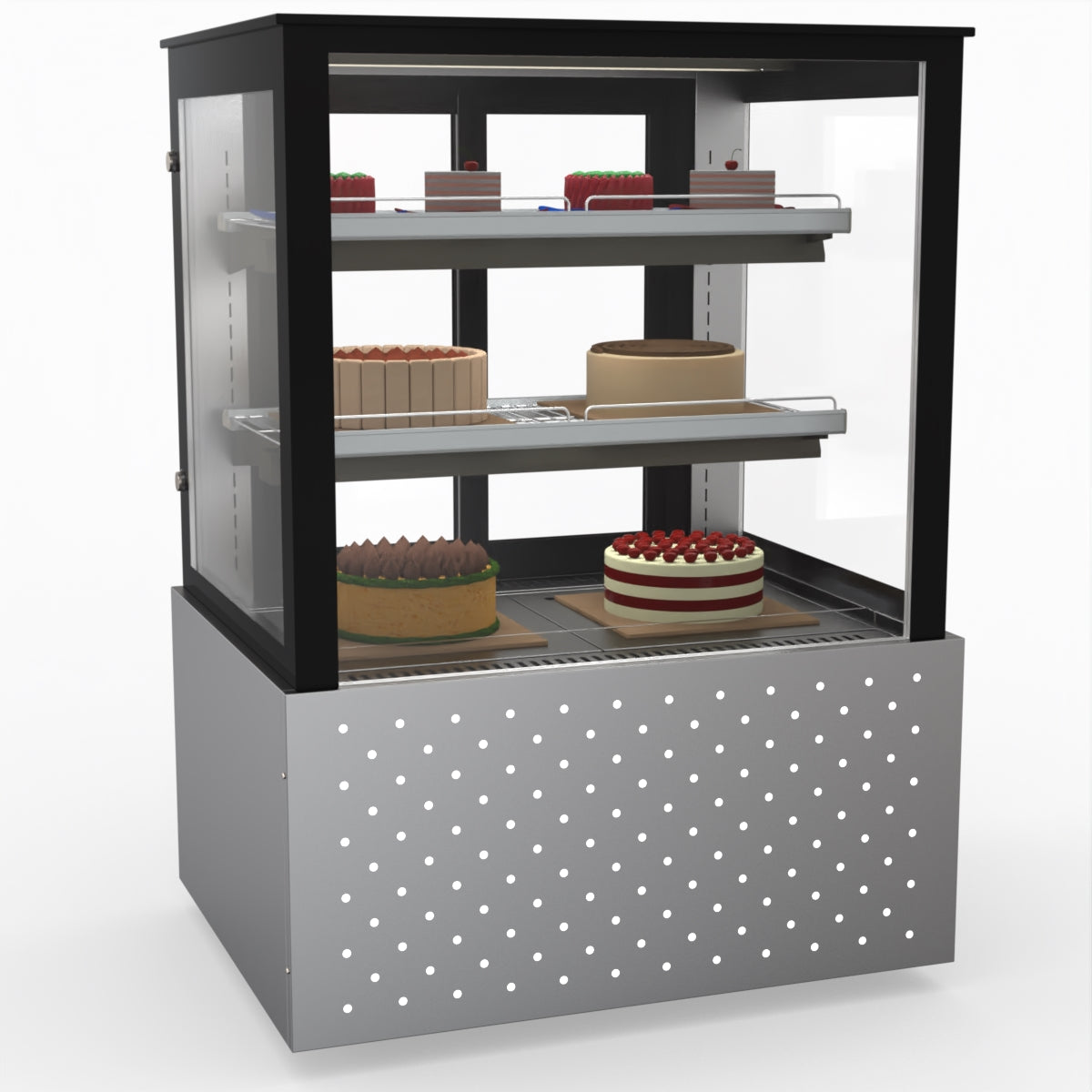 Bonvue Chilled Cake Showcase Food Display SG090FA-2XB