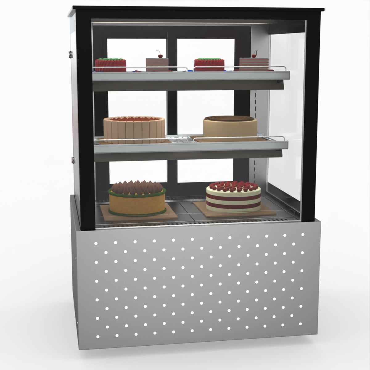 Bonvue Chilled Cake Showcase Food Display SG090FA-2XB