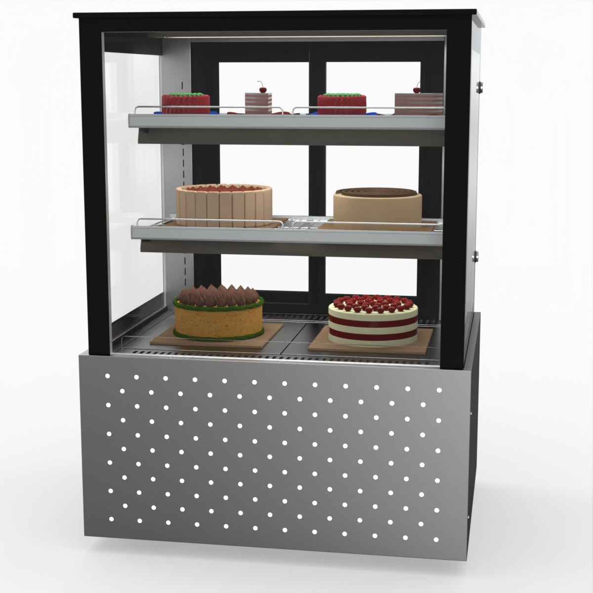 Bonvue Chilled Cake Showcase Food Display SG090FA-2XB