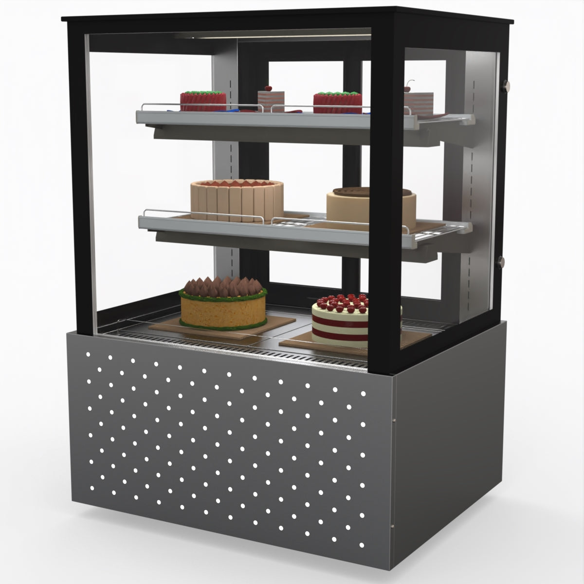 Bonvue Chilled Cake Showcase Food Display SG090FA-2XB