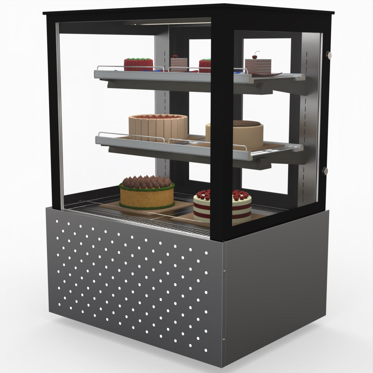 Bonvue Chilled Cake Showcase Food Display SG090FA-2XB