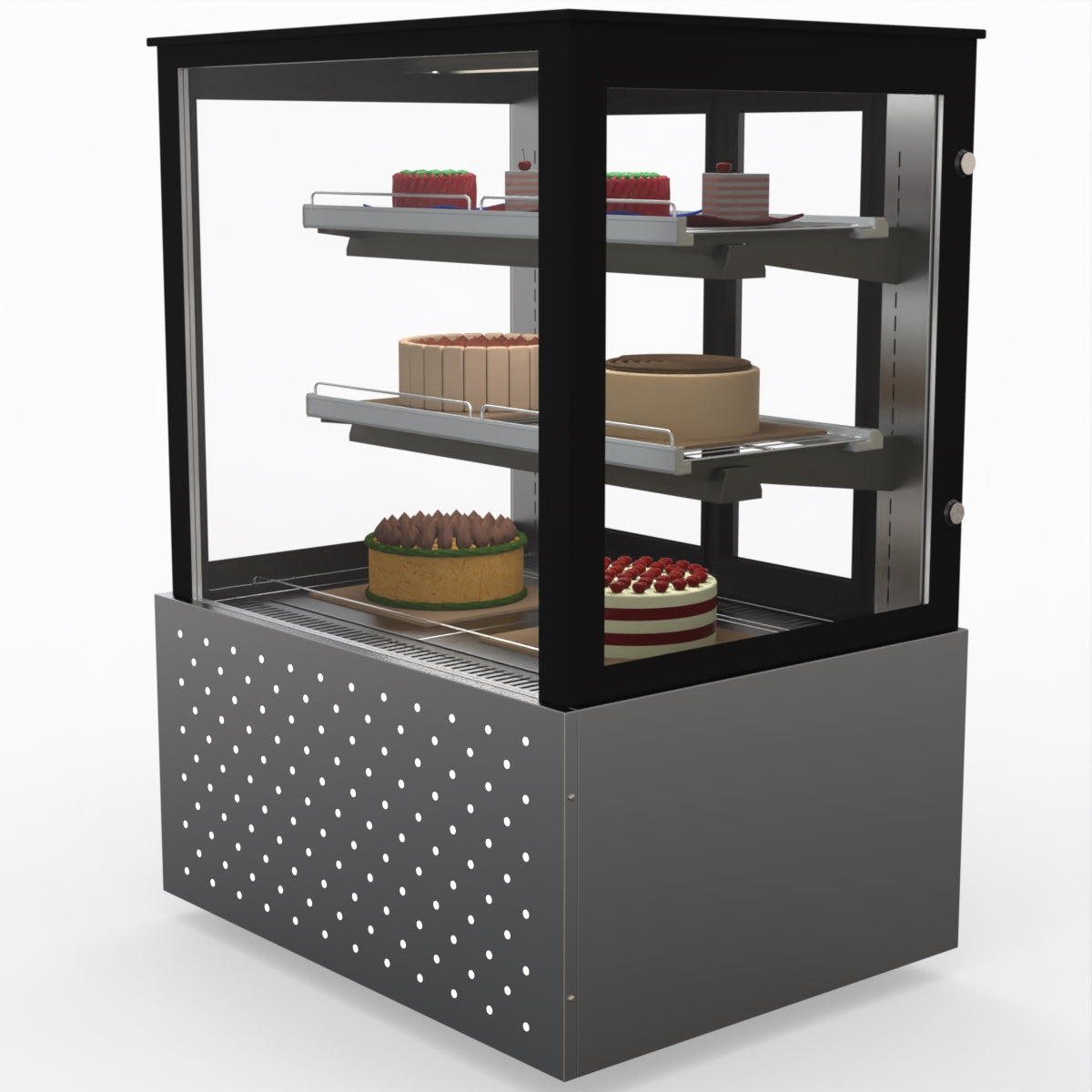 Bonvue Chilled Cake Showcase Food Display SG090FA-2XB