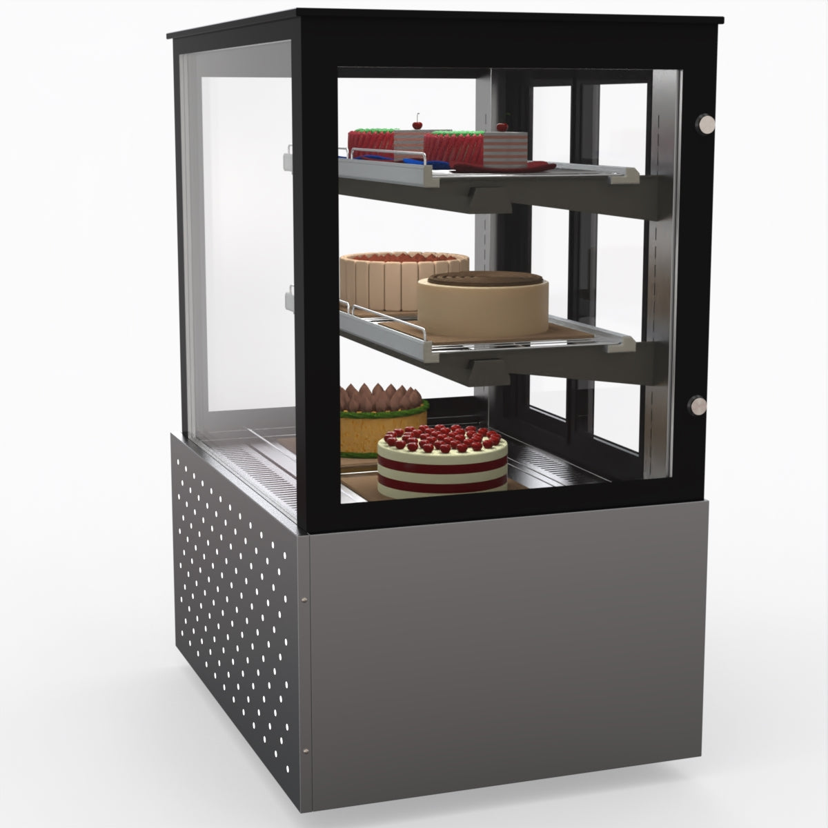 Bonvue Chilled Cake Showcase Food Display SG090FA-2XB