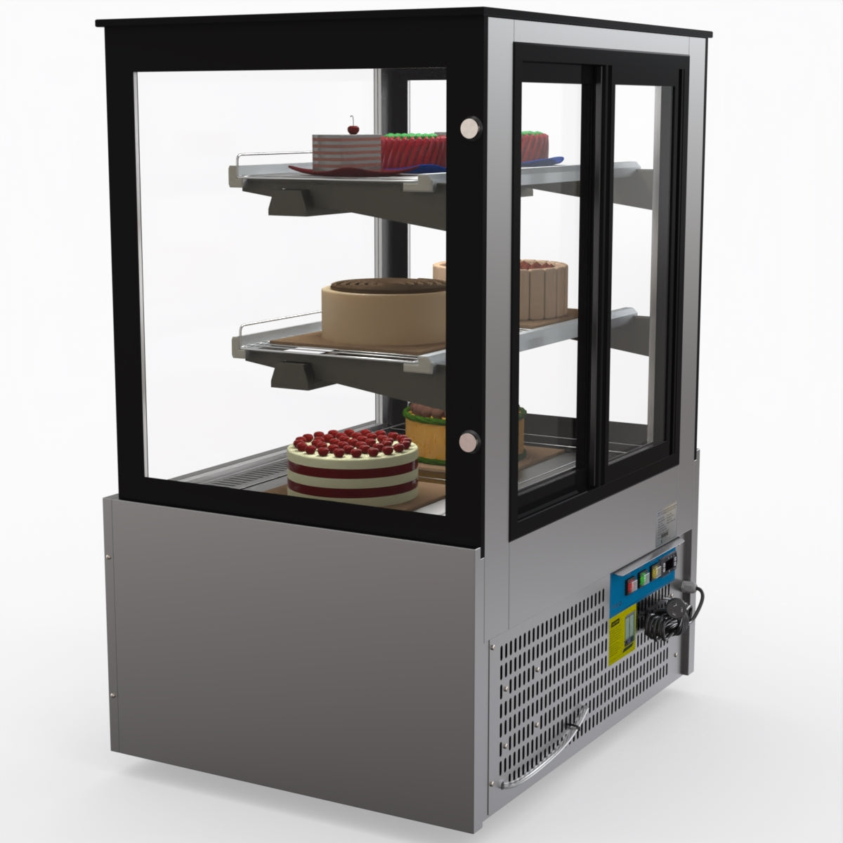 Bonvue Chilled Cake Showcase Food Display SG090FA-2XB