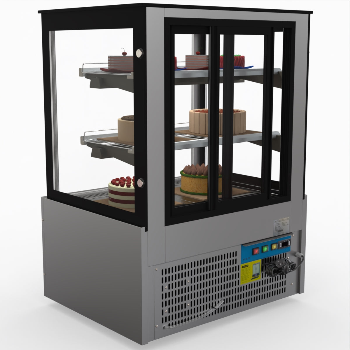 Bonvue Chilled Cake Showcase Food Display SG090FA-2XB