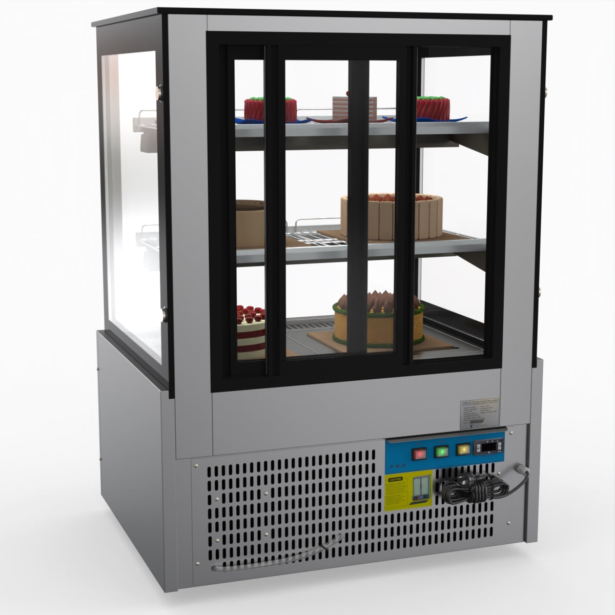 Bonvue Chilled Cake Showcase Food Display SG090FA-2XB