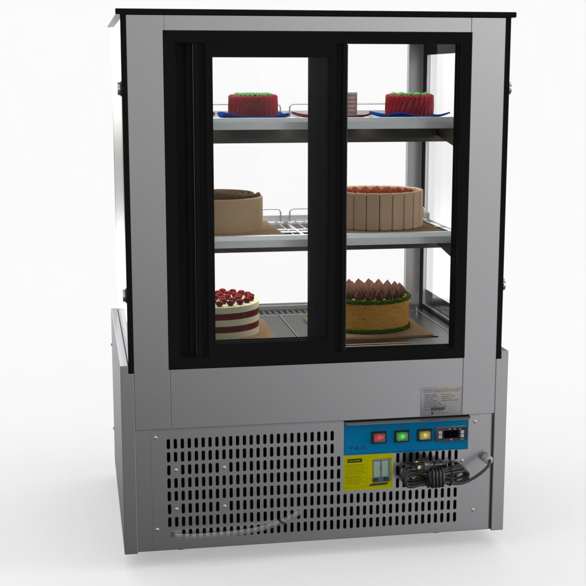 Bonvue Chilled Cake Showcase Food Display SG090FA-2XB