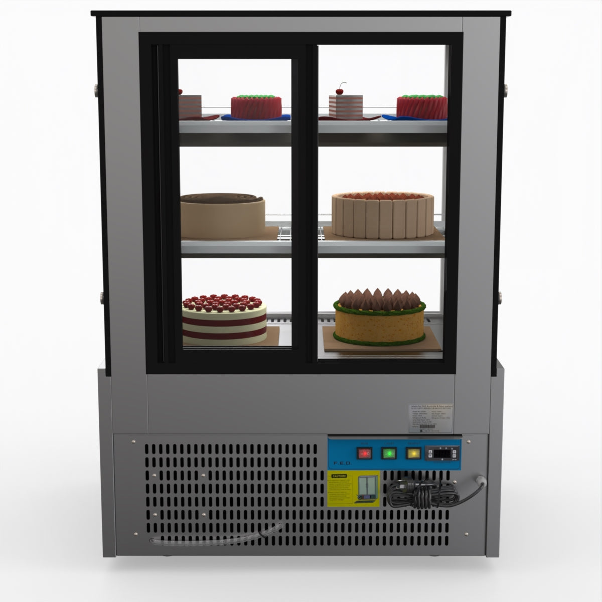 Bonvue Chilled Cake Showcase Food Display SG090FA-2XB