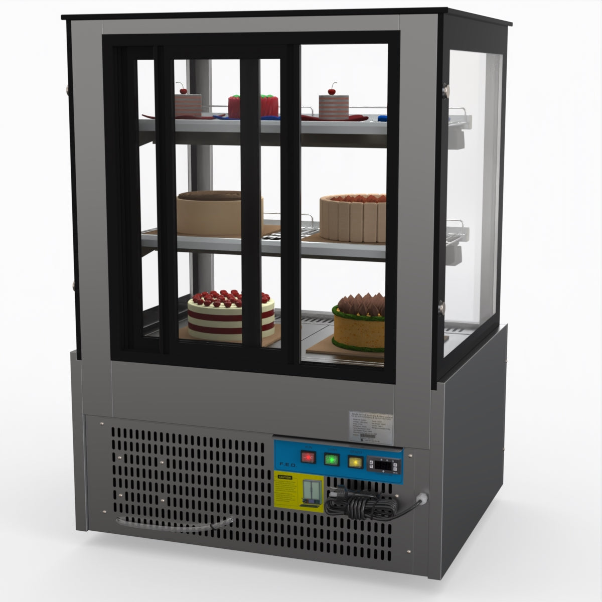 Bonvue Chilled Cake Showcase Food Display SG090FA-2XB