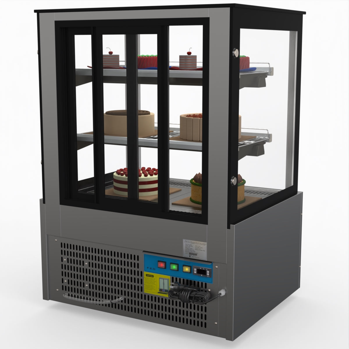 Bonvue Chilled Cake Showcase Food Display SG090FA-2XB