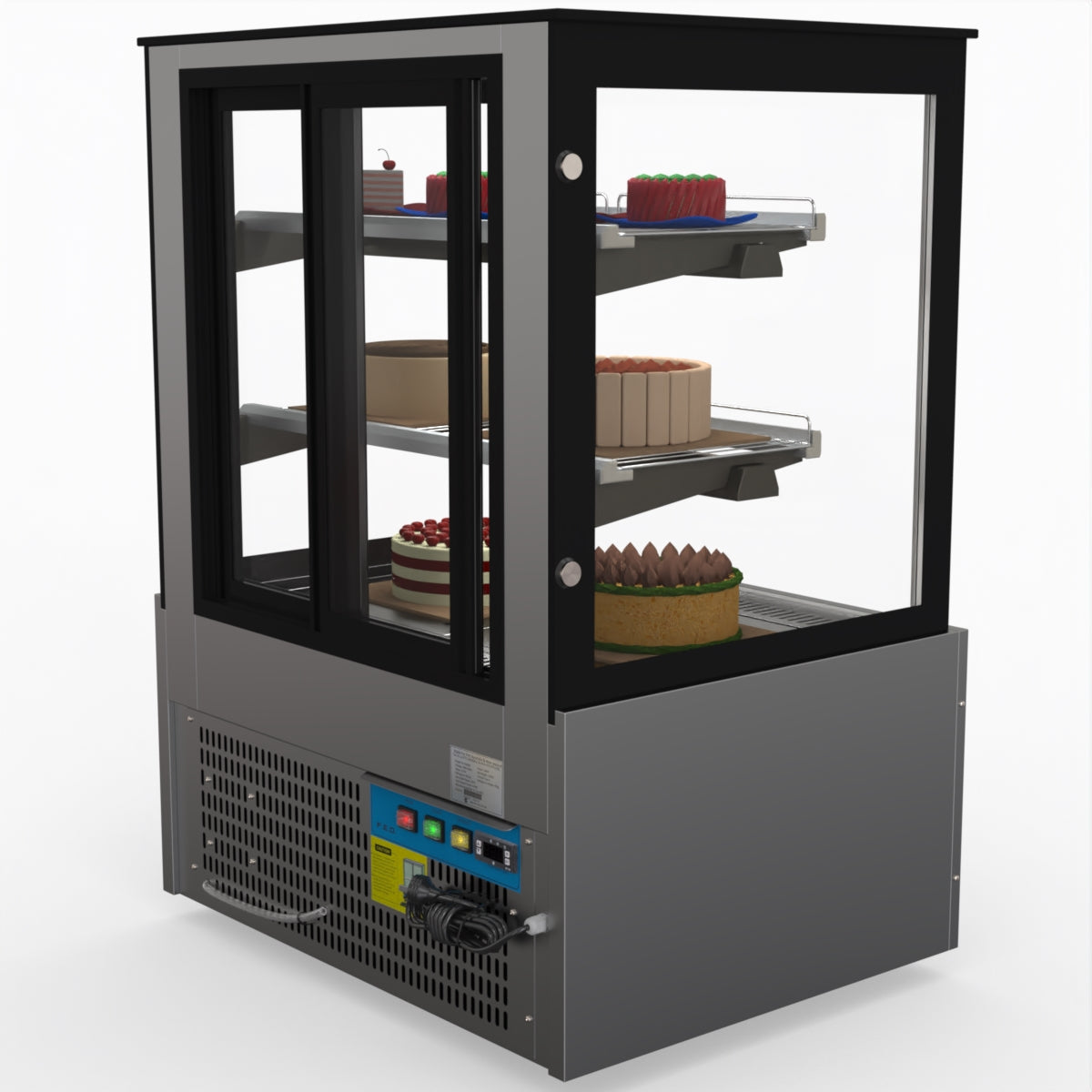 Bonvue Chilled Cake Showcase Food Display SG090FA-2XB