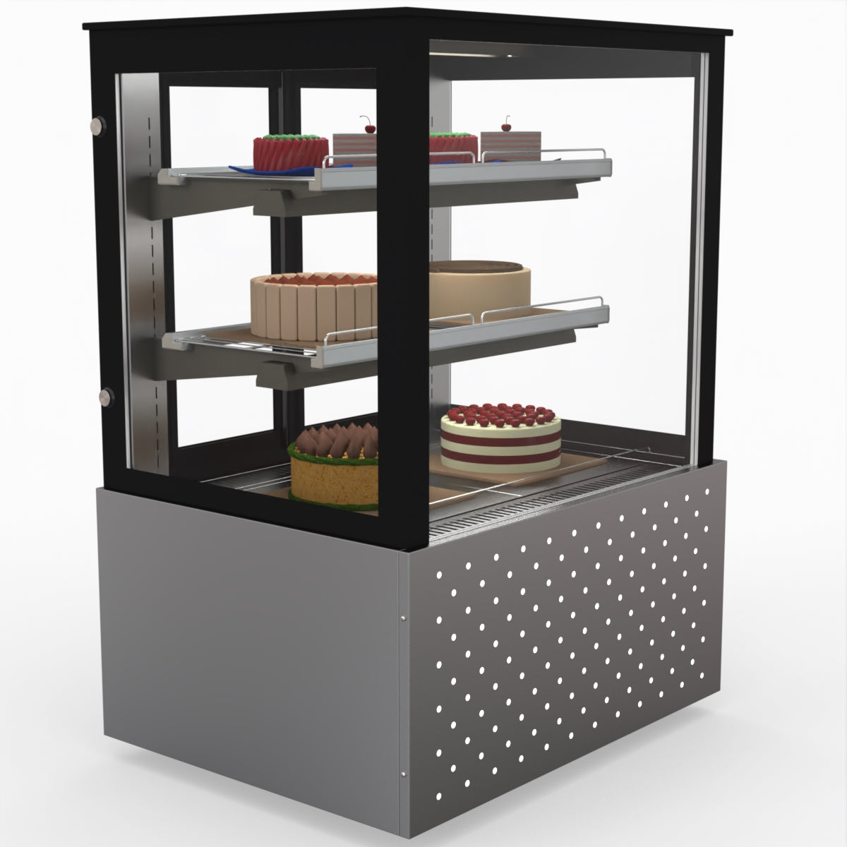 Bonvue Chilled Cake Showcase Food Display SG090FA-2XB