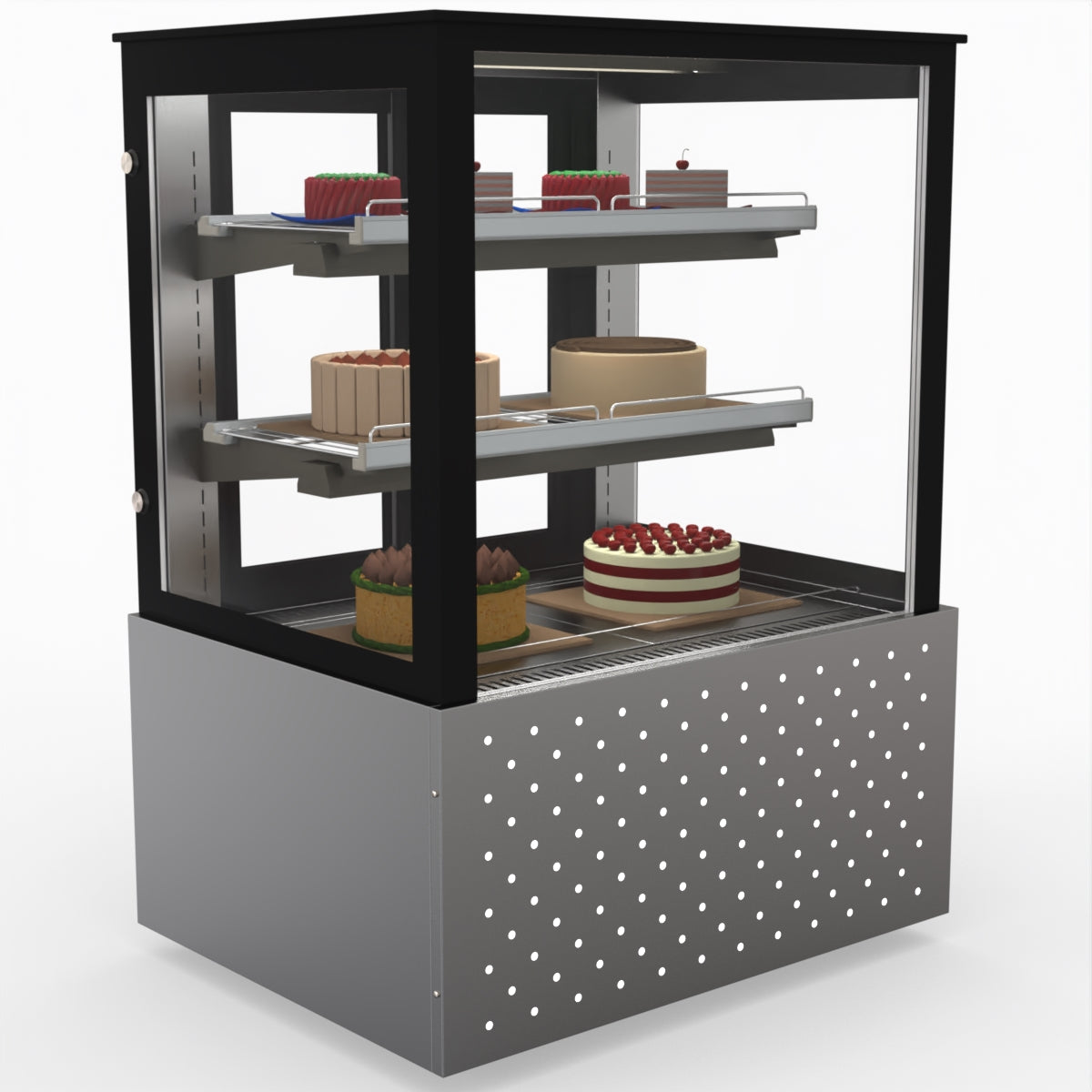 Bonvue Chilled Cake Showcase Food Display SG090FA-2XB