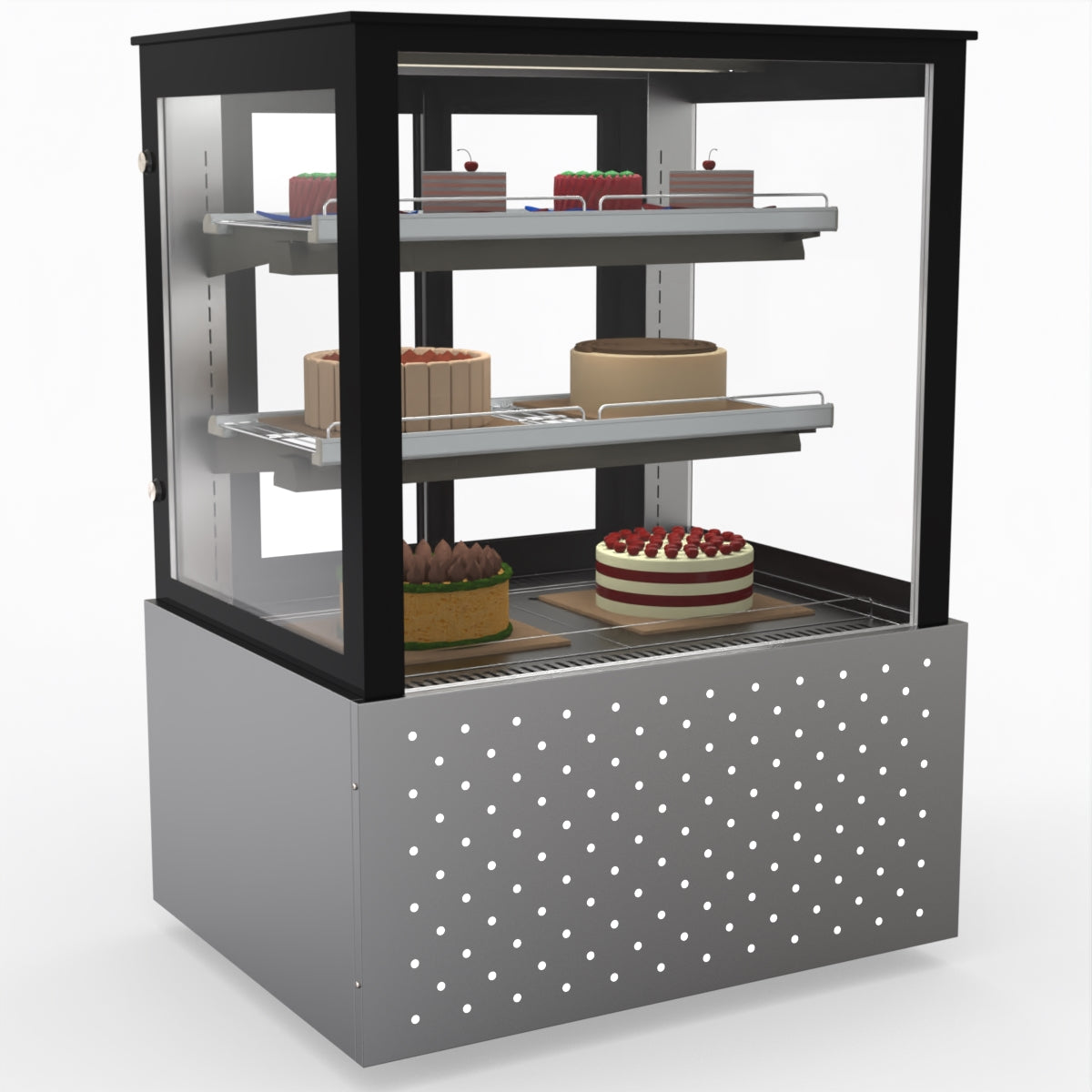 Bonvue Chilled Cake Showcase Food Display SG090FA-2XB