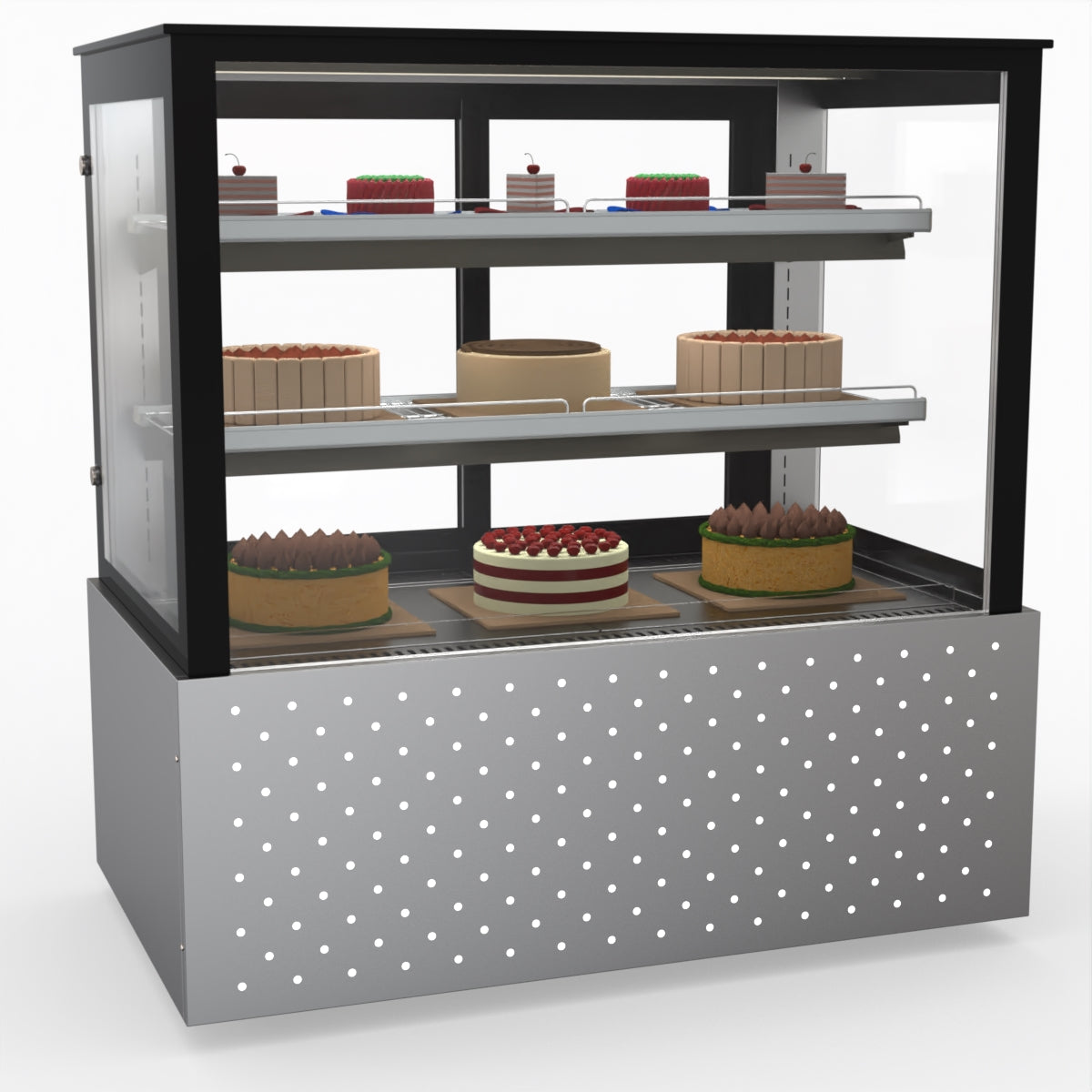 Bonvue Chilled Cake Showcase Food Display SG120FA-2XB