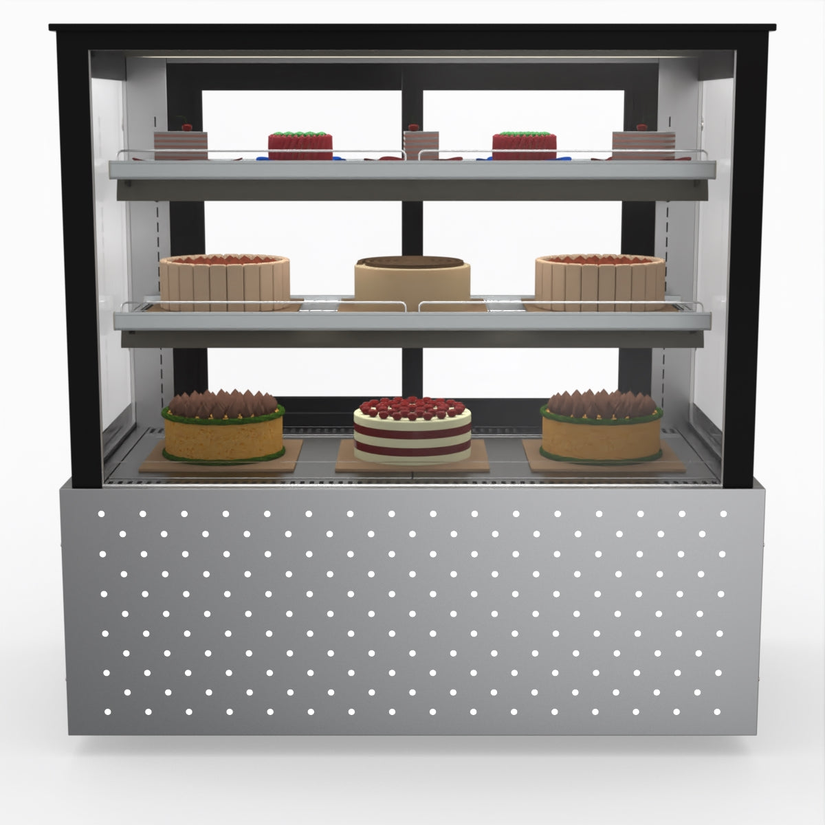 Bonvue Chilled Cake Showcase Food Display SG120FA-2XB