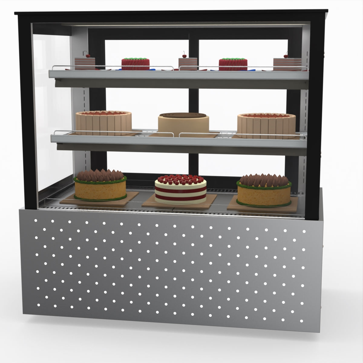 Bonvue Chilled Cake Showcase Food Display SG120FA-2XB