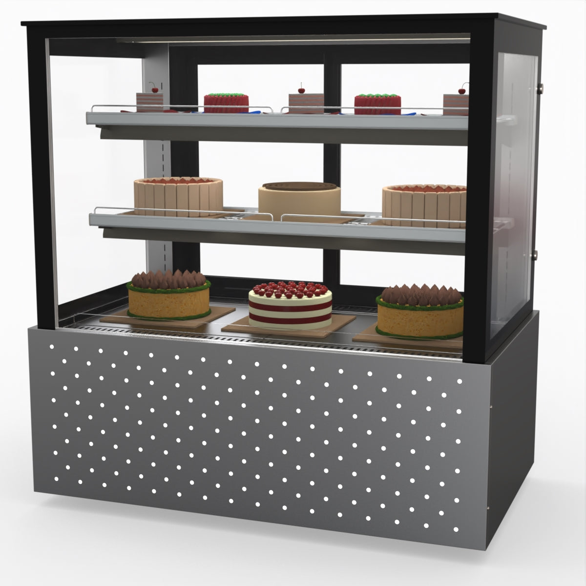 Bonvue Chilled Cake Showcase Food Display SG120FA-2XB