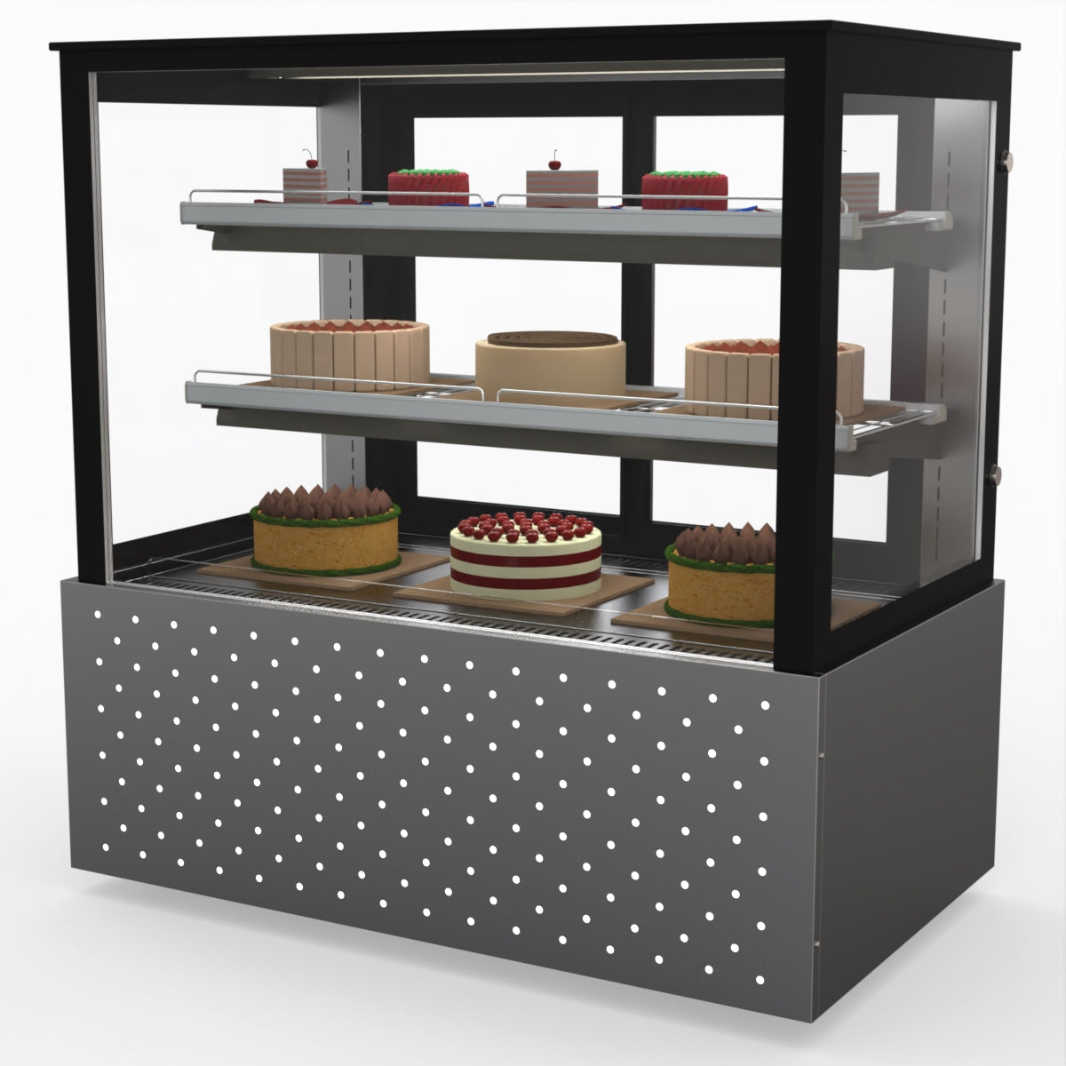 Bonvue Chilled Cake Showcase Food Display SG120FA-2XB