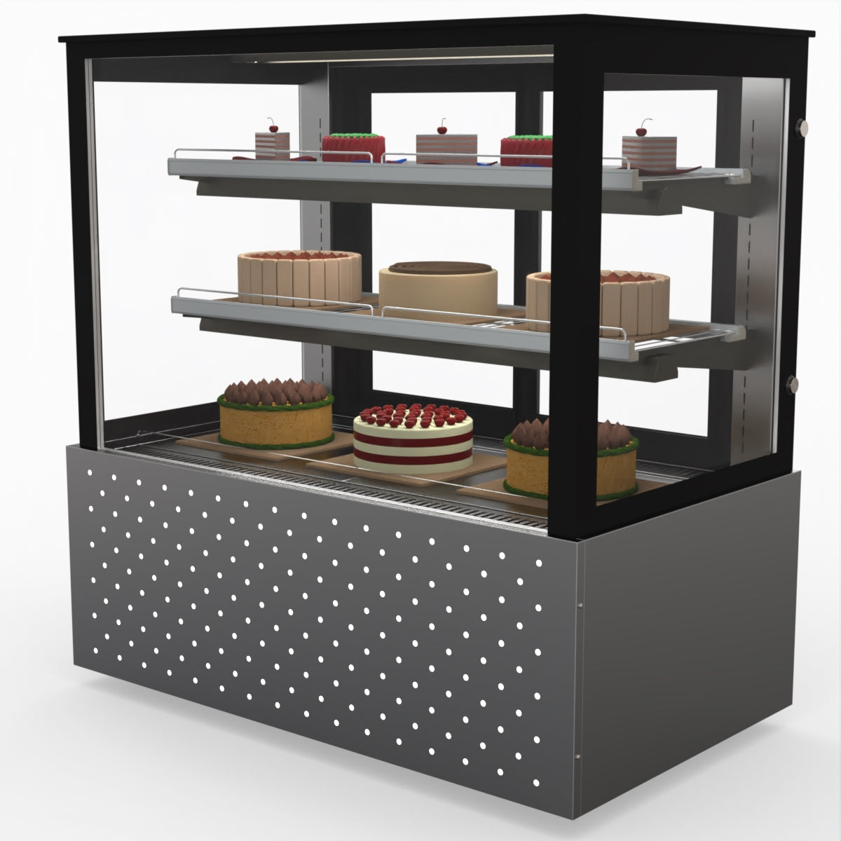 Bonvue Chilled Cake Showcase Food Display SG120FA-2XB