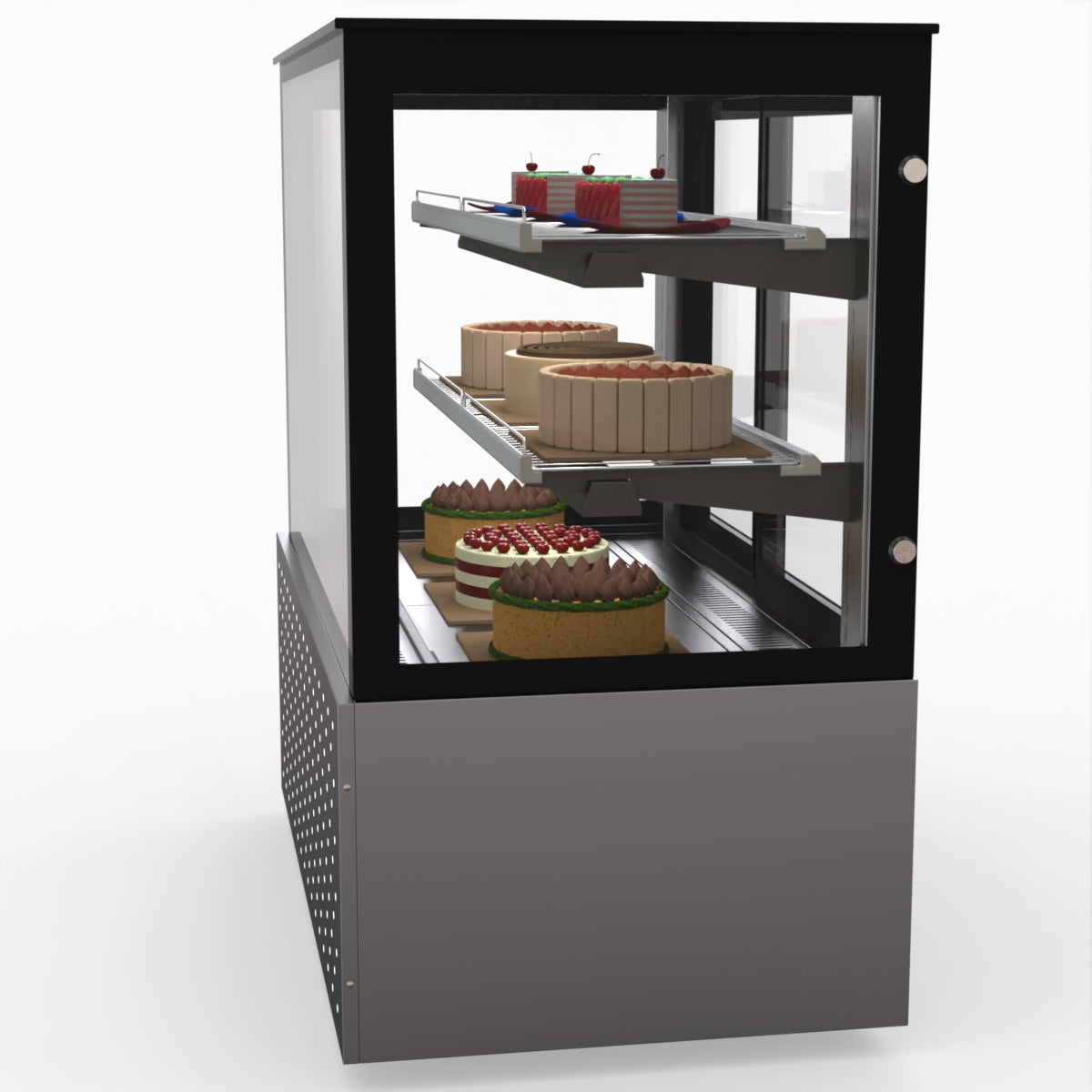 Bonvue Chilled Cake Showcase Food Display SG120FA-2XB