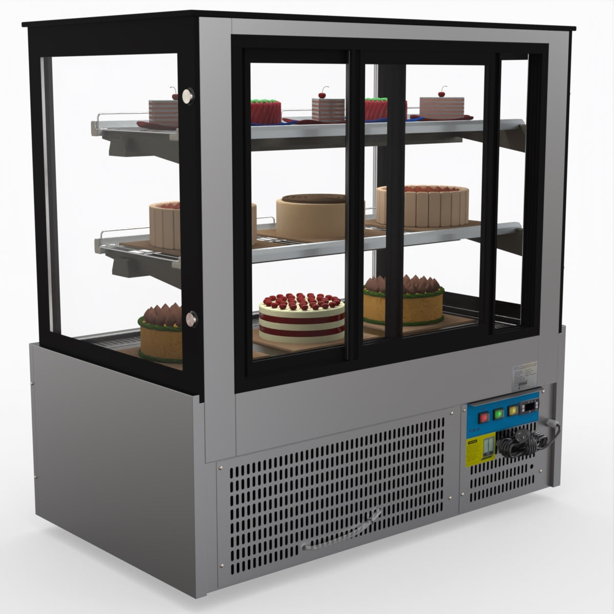 Bonvue Chilled Cake Showcase Food Display SG120FA-2XB