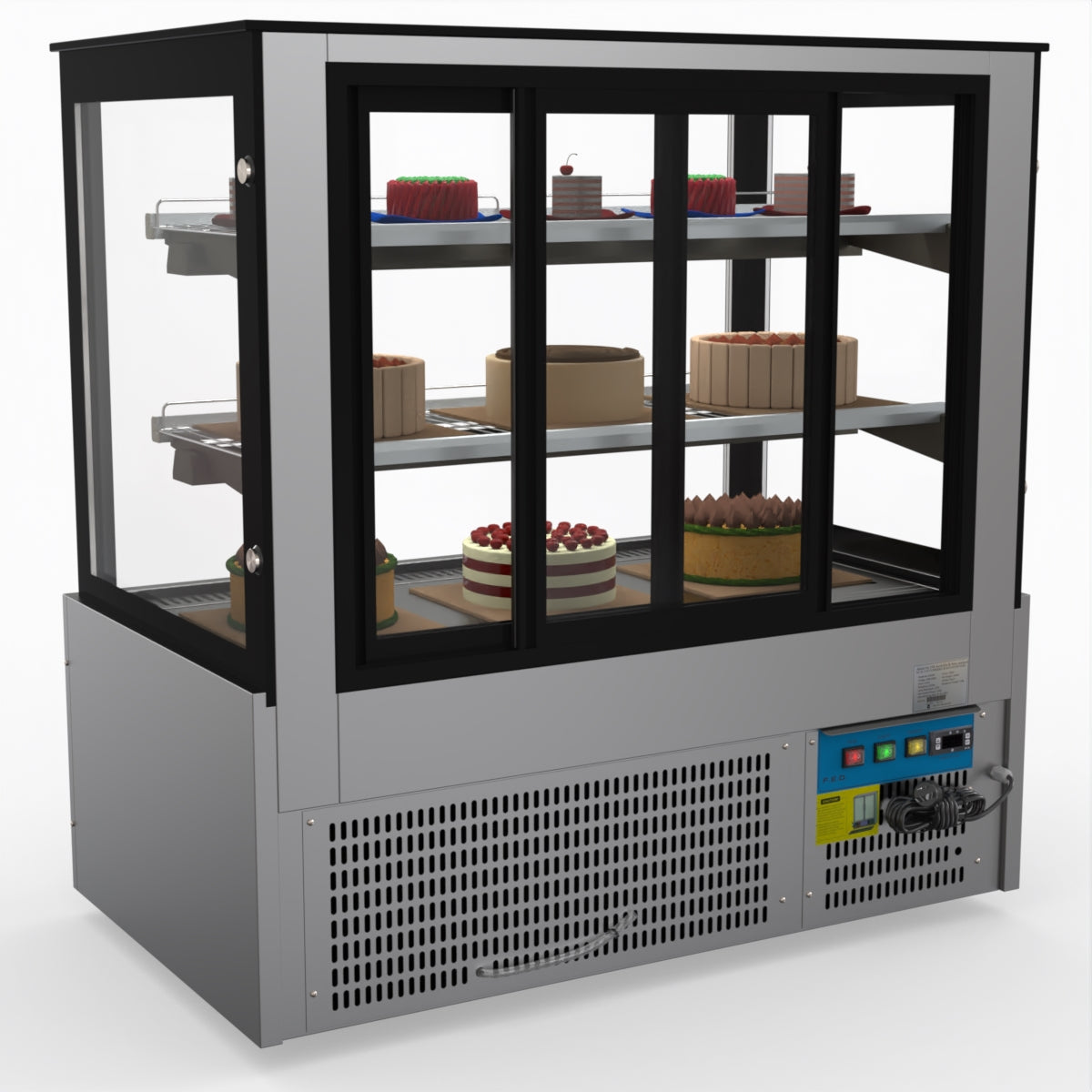 Bonvue Chilled Cake Showcase Food Display SG120FA-2XB