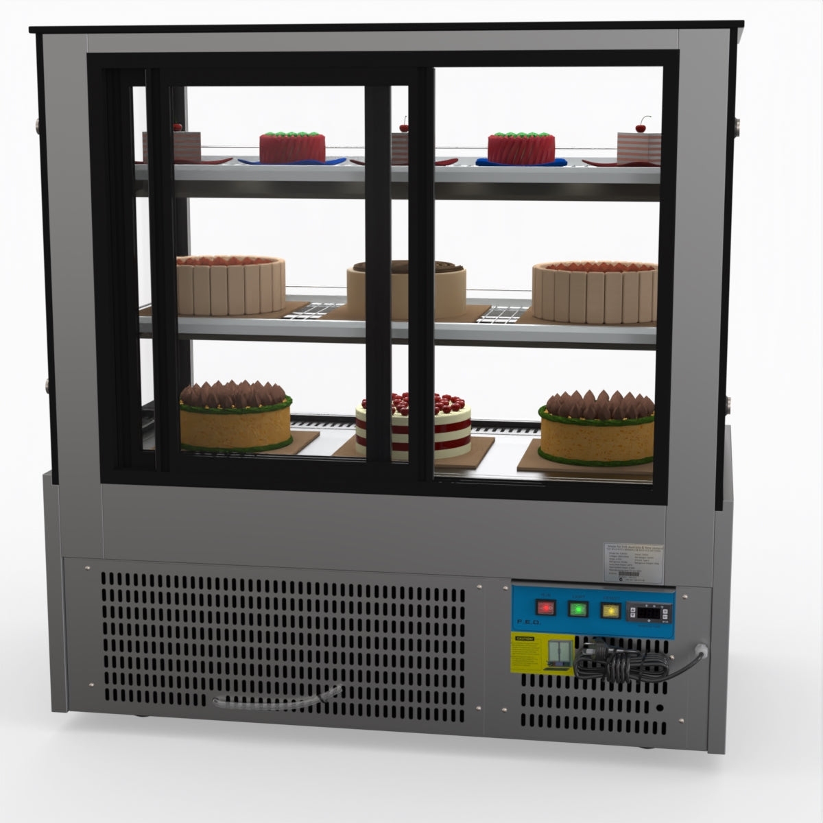 Bonvue Chilled Cake Showcase Food Display SG120FA-2XB