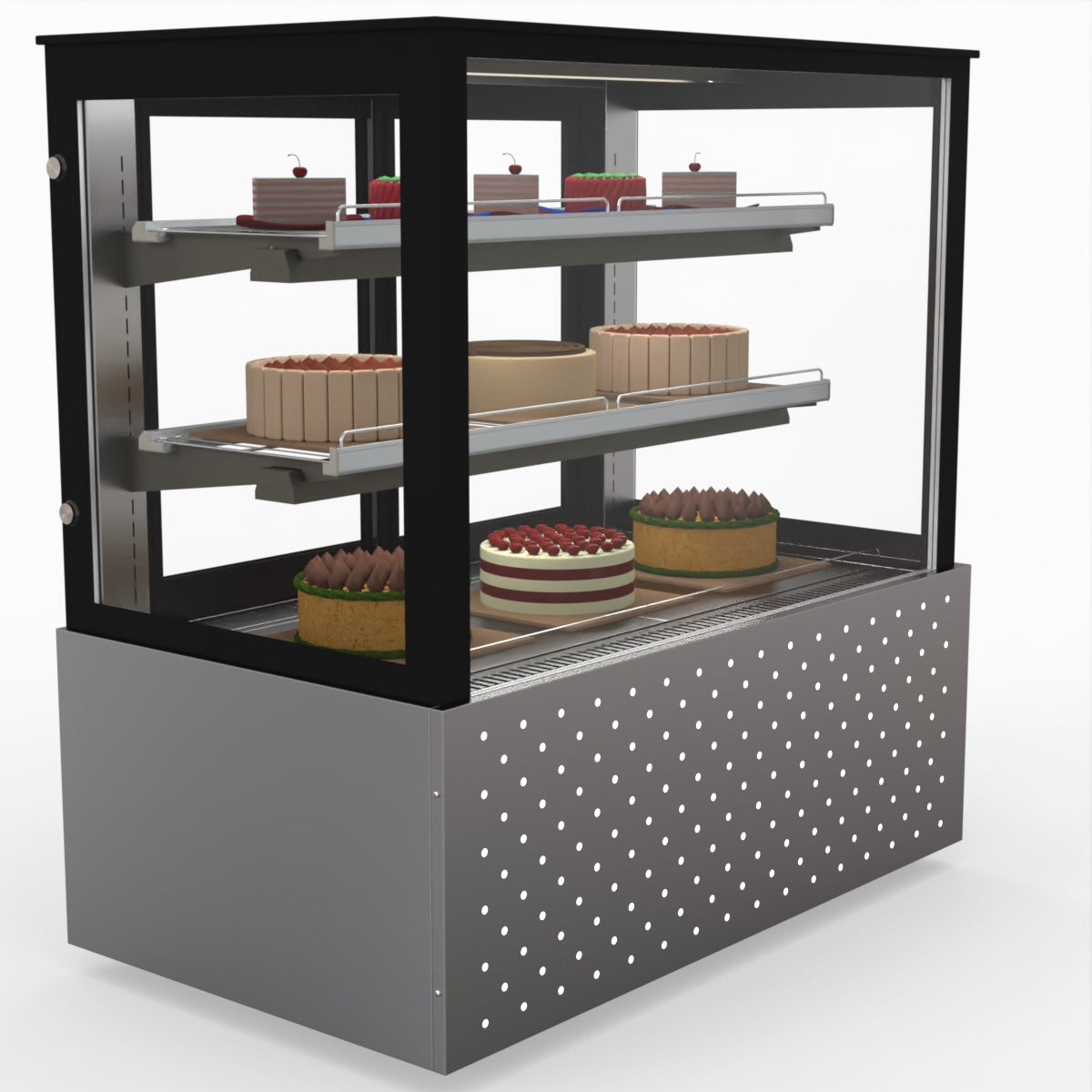 Bonvue Chilled Cake Showcase Food Display SG120FA-2XB
