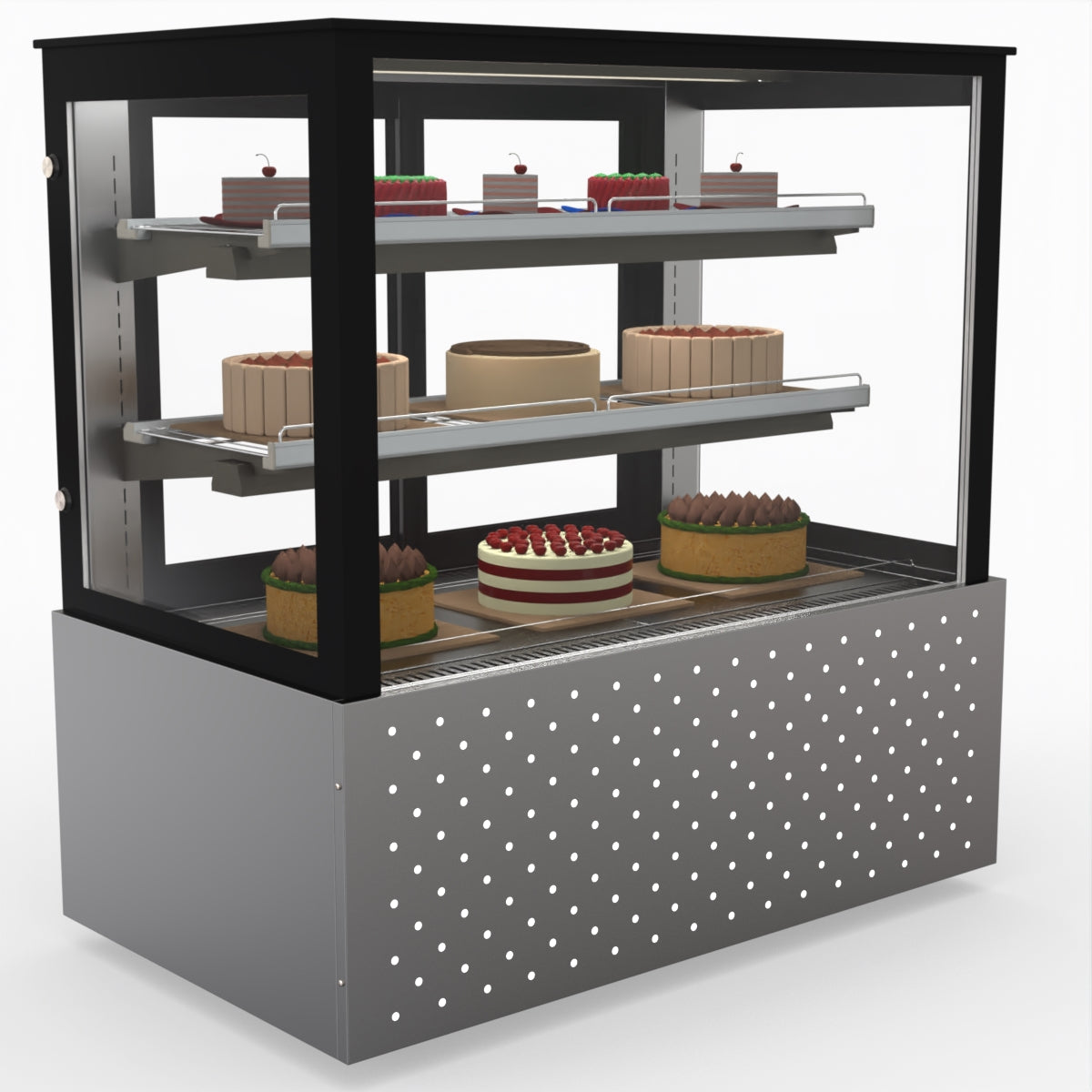 Bonvue Chilled Cake Showcase Food Display SG120FA-2XB