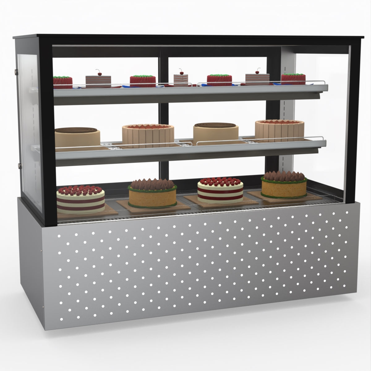 Bonvue Chilled Cake Showcase Food Display SG150FA-2XB