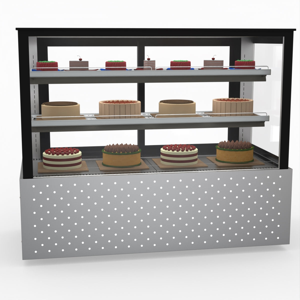 Bonvue Chilled Cake Showcase Food Display SG150FA-2XB