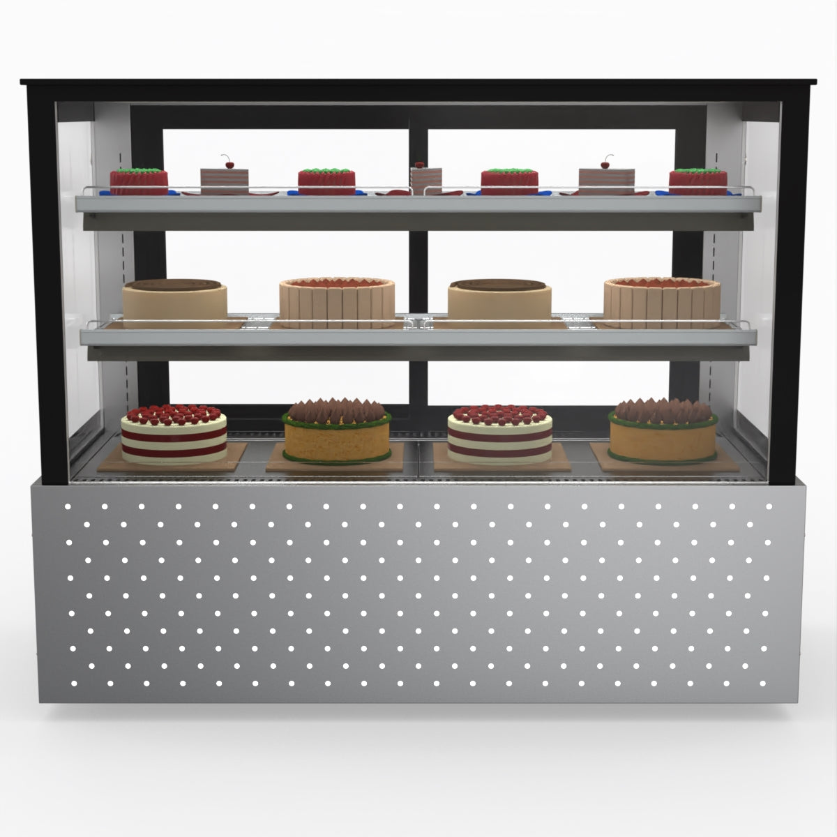 Bonvue Chilled Cake Showcase Food Display SG150FA-2XB
