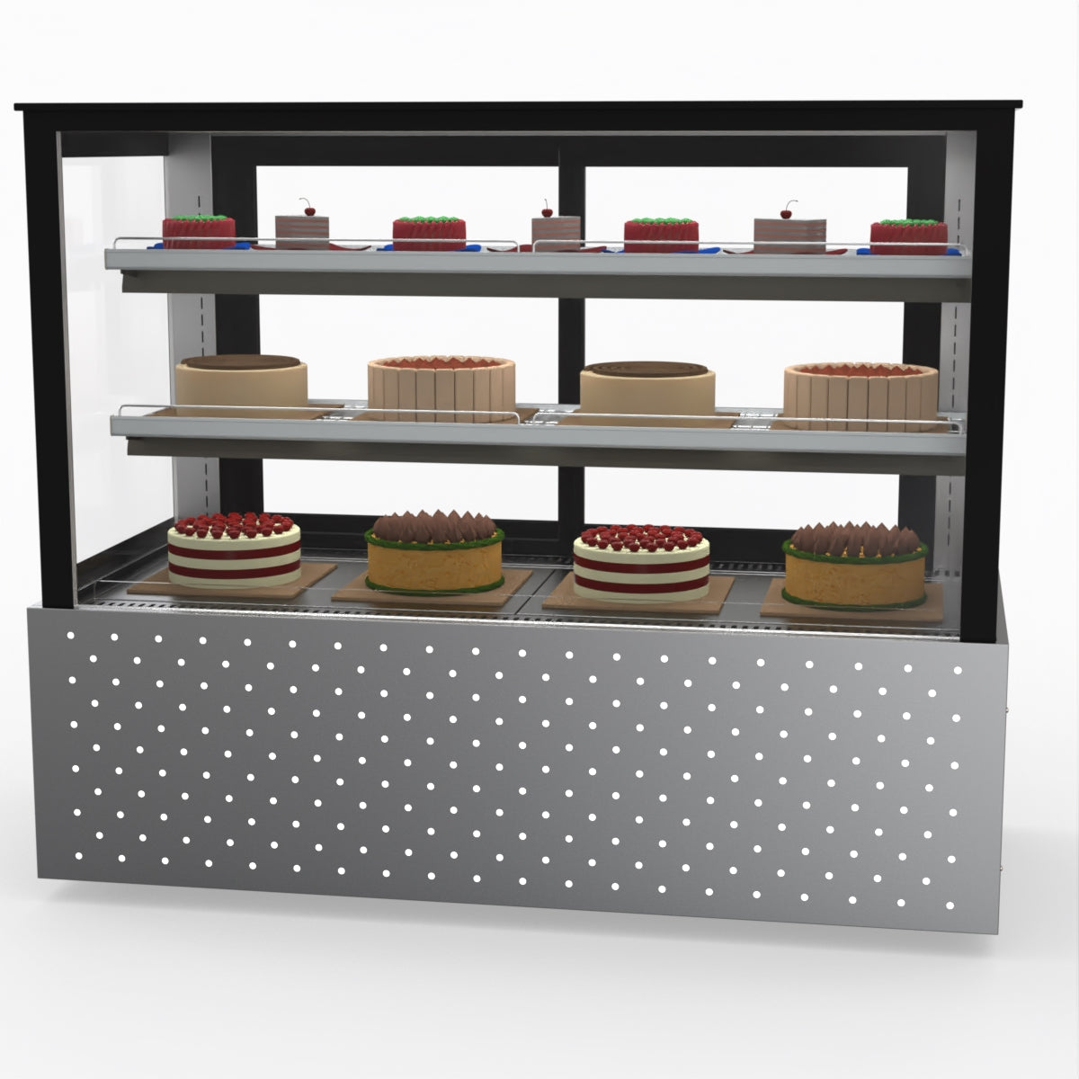 Bonvue Chilled Cake Showcase Food Display SG150FA-2XB