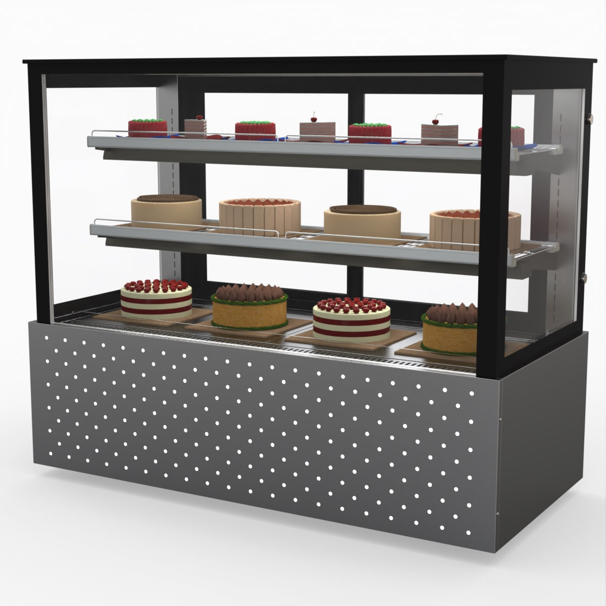 Bonvue Chilled Cake Showcase Food Display SG150FA-2XB