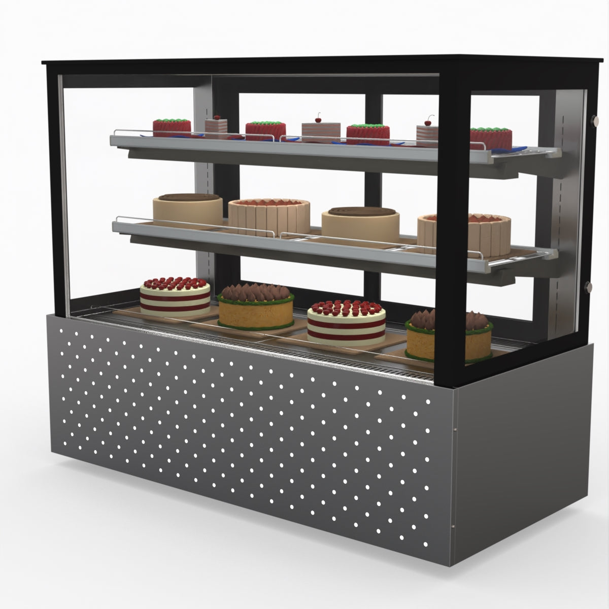 Bonvue Chilled Cake Showcase Food Display SG150FA-2XB