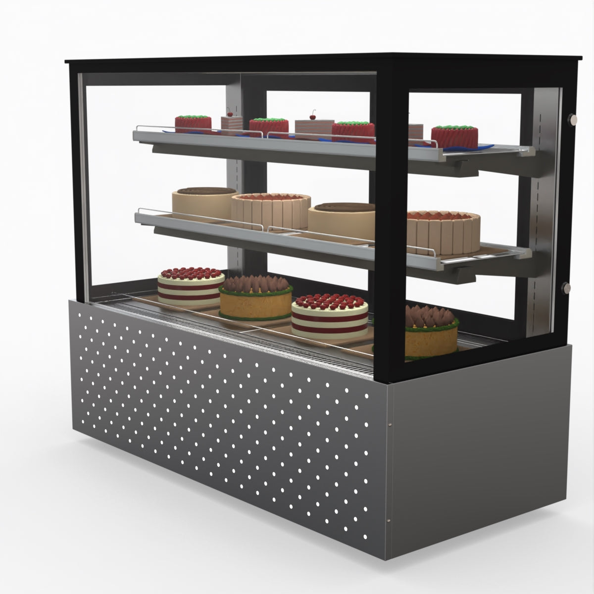 Bonvue Chilled Cake Showcase Food Display SG150FA-2XB