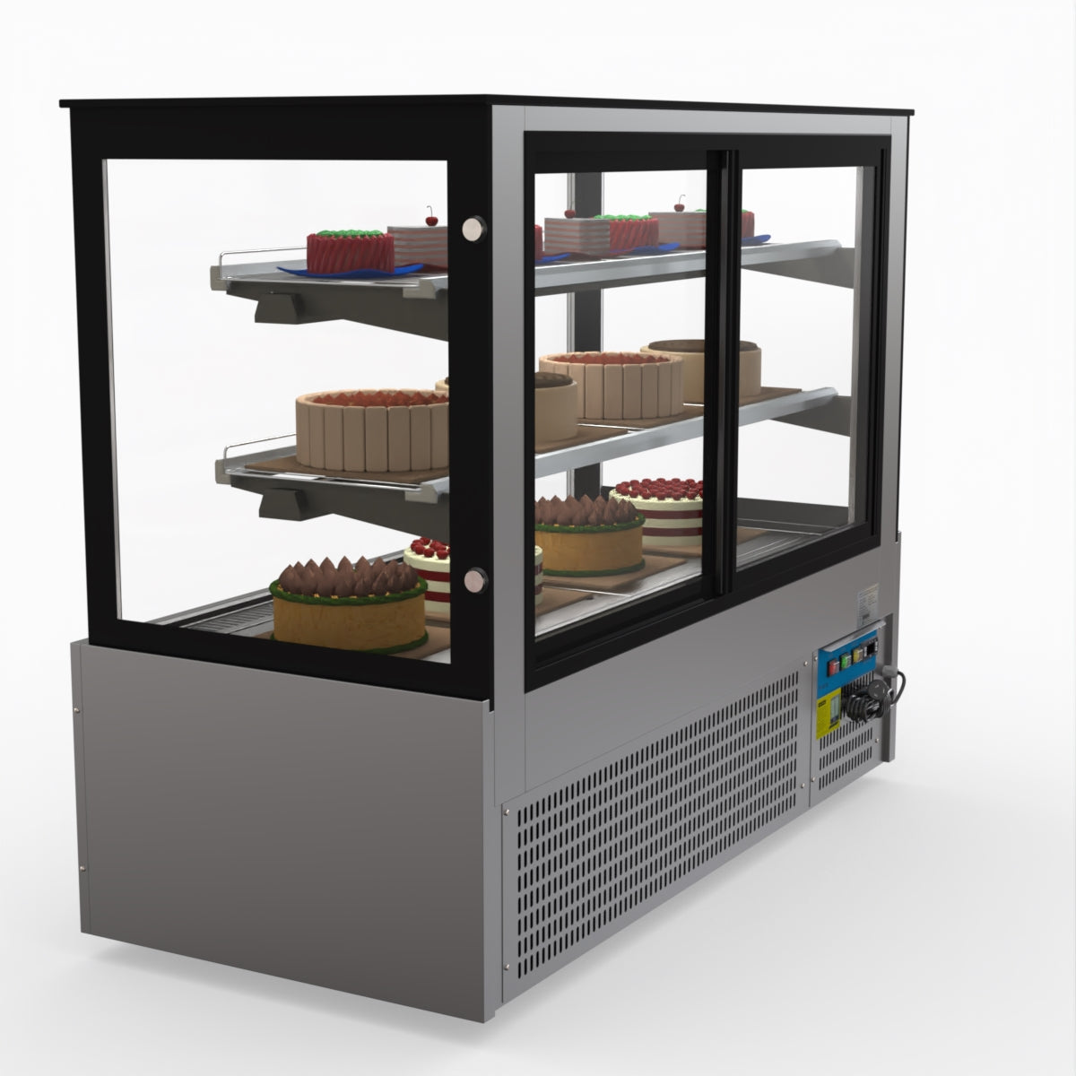 Bonvue Chilled Cake Showcase Food Display SG150FA-2XB