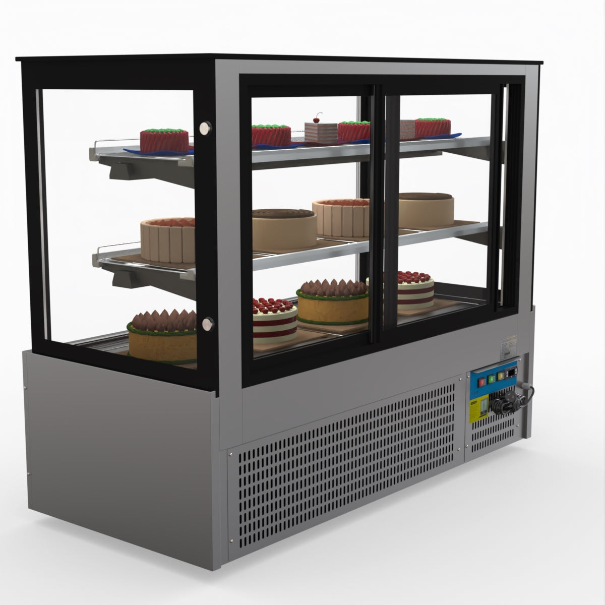 Bonvue Chilled Cake Showcase Food Display SG150FA-2XB