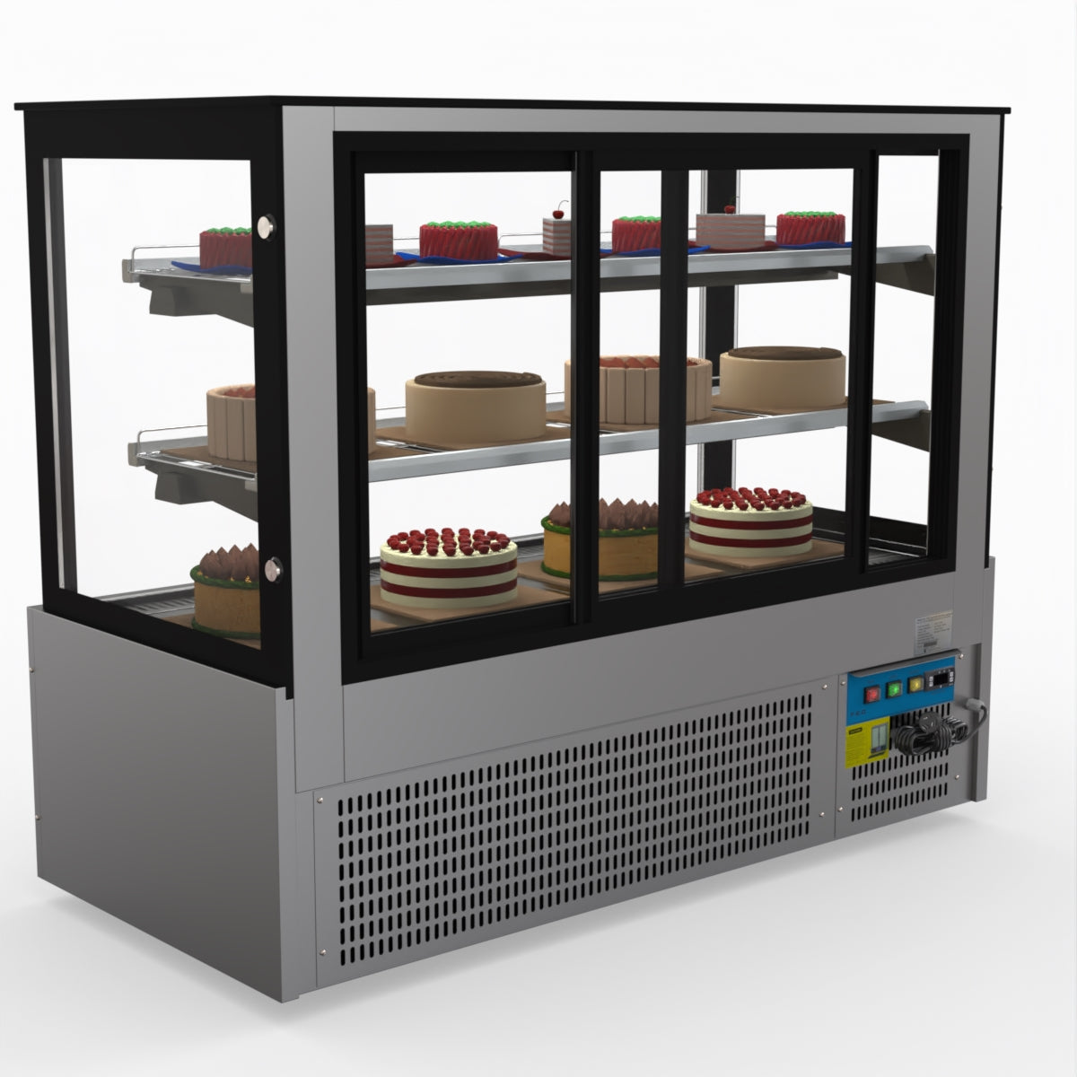 Bonvue Chilled Cake Showcase Food Display SG150FA-2XB
