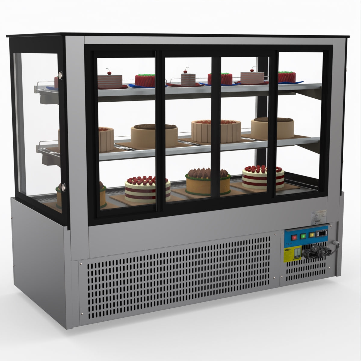 Bonvue Chilled Cake Showcase Food Display SG150FA-2XB