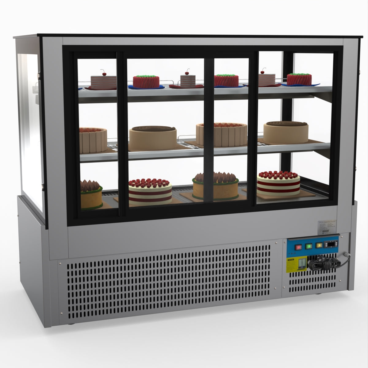 Bonvue Chilled Cake Showcase Food Display SG150FA-2XB