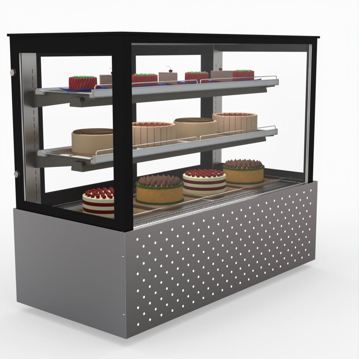 Bonvue Chilled Cake Showcase Food Display SG150FA-2XB