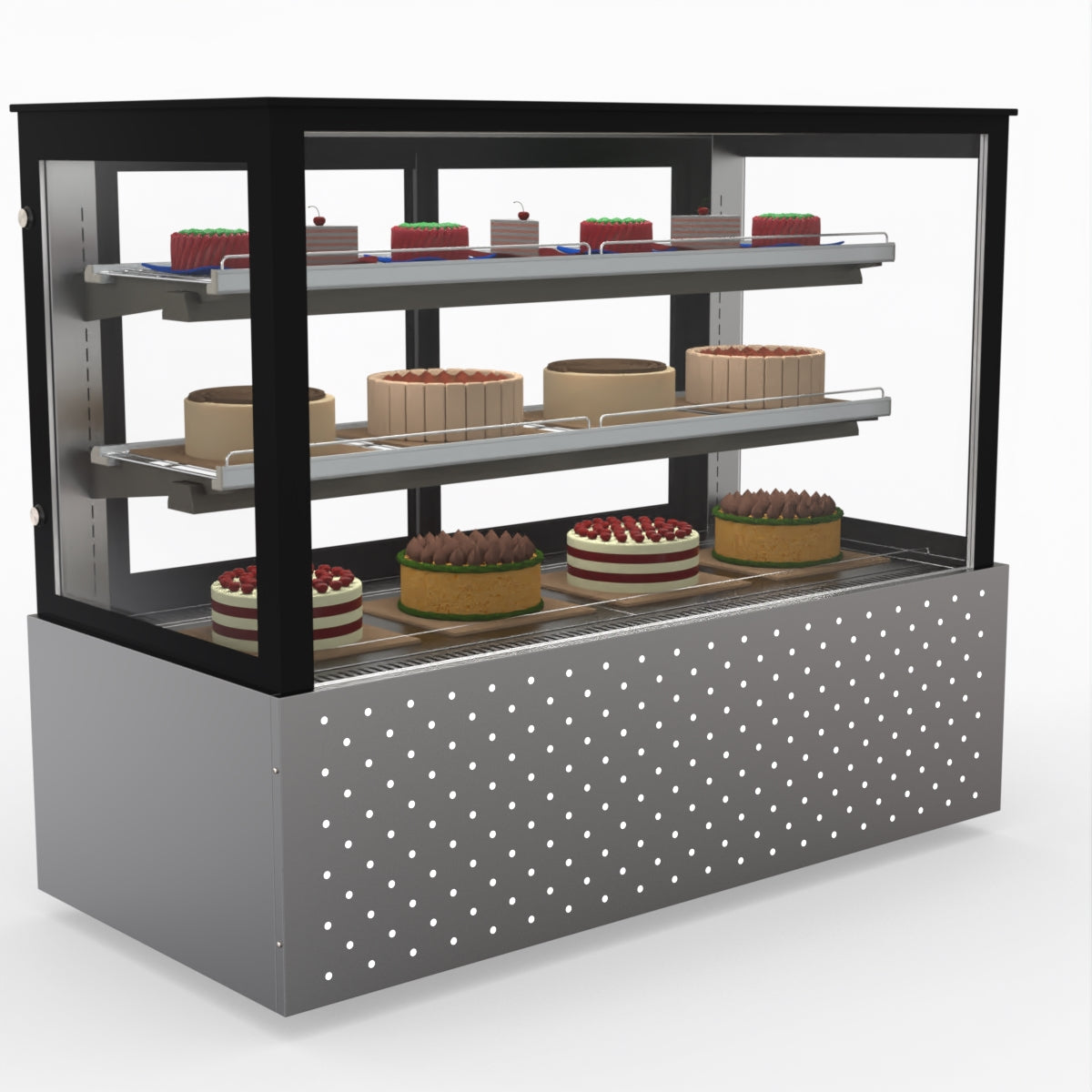 Bonvue Chilled Cake Showcase Food Display SG150FA-2XB