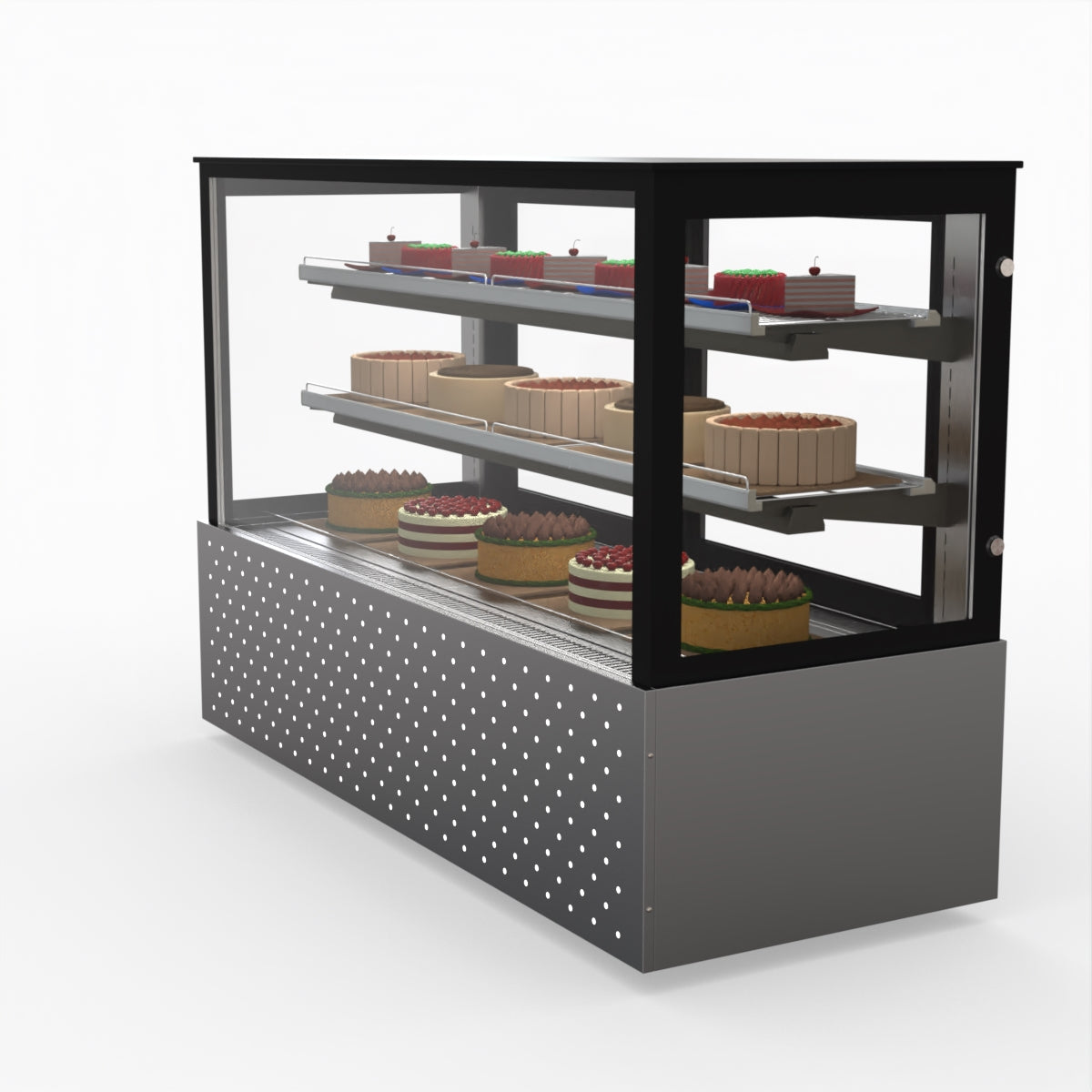 Bonvue Chilled Cake Showcase Food Display SG180FA-2XB