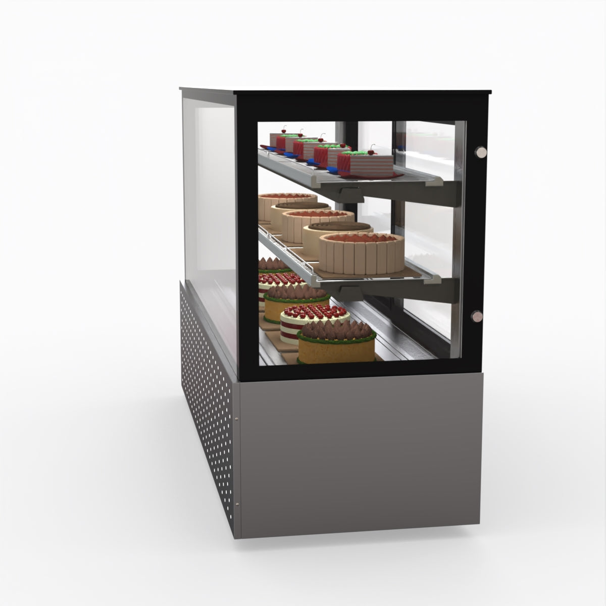 Bonvue Chilled Cake Showcase Food Display SG180FA-2XB