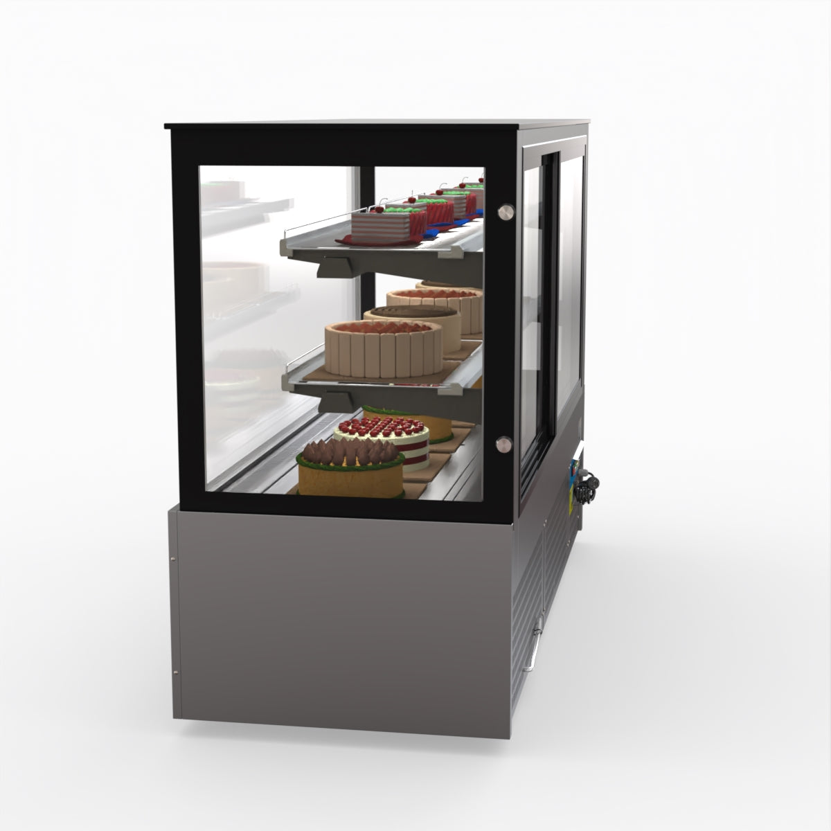 Bonvue Chilled Cake Showcase Food Display SG180FA-2XB