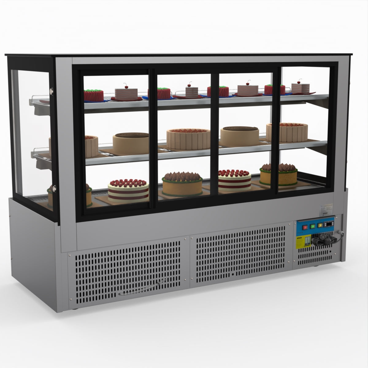 Bonvue Chilled Cake Showcase Food Display SG180FA-2XB