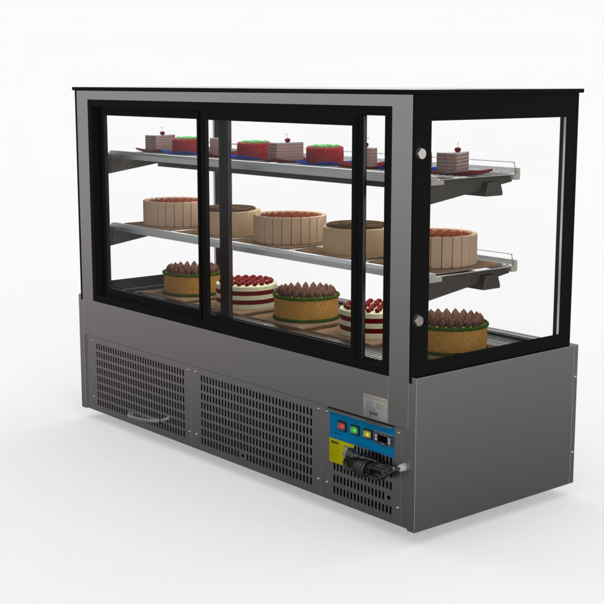 Bonvue Chilled Cake Showcase Food Display SG180FA-2XB